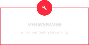 VERWENWEB is momenteel in bewerking
